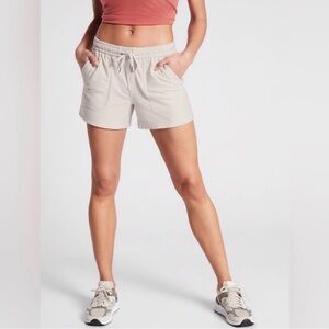 Athleta Birch Gray Farallon Shorts
